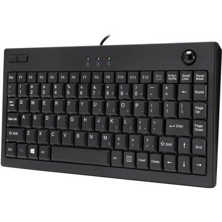 ADESSO Mini Trackball keyboard 800DPI, AKB310UB AKB-310UB